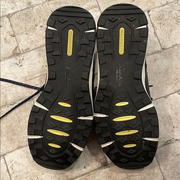 Florsheim Treadlite Plain Toe Mens bluish gray Leather Sneakers. Size 11 M - Picture 8 of 13